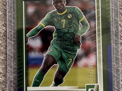 2025 Donruss Nicolas Jackson Green/Blue Road to WC /270 Senegal