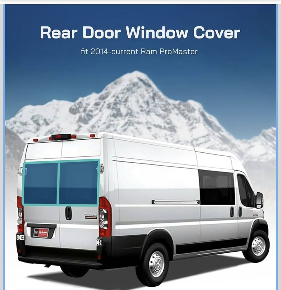 Rear Door Window Covers (Pair)