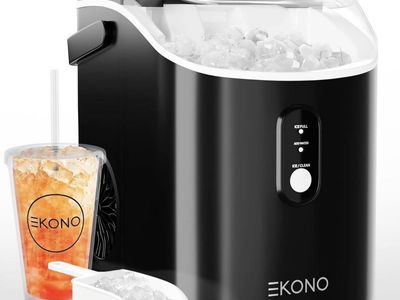Ekono Nugget Ice Maker Countertop, Portable