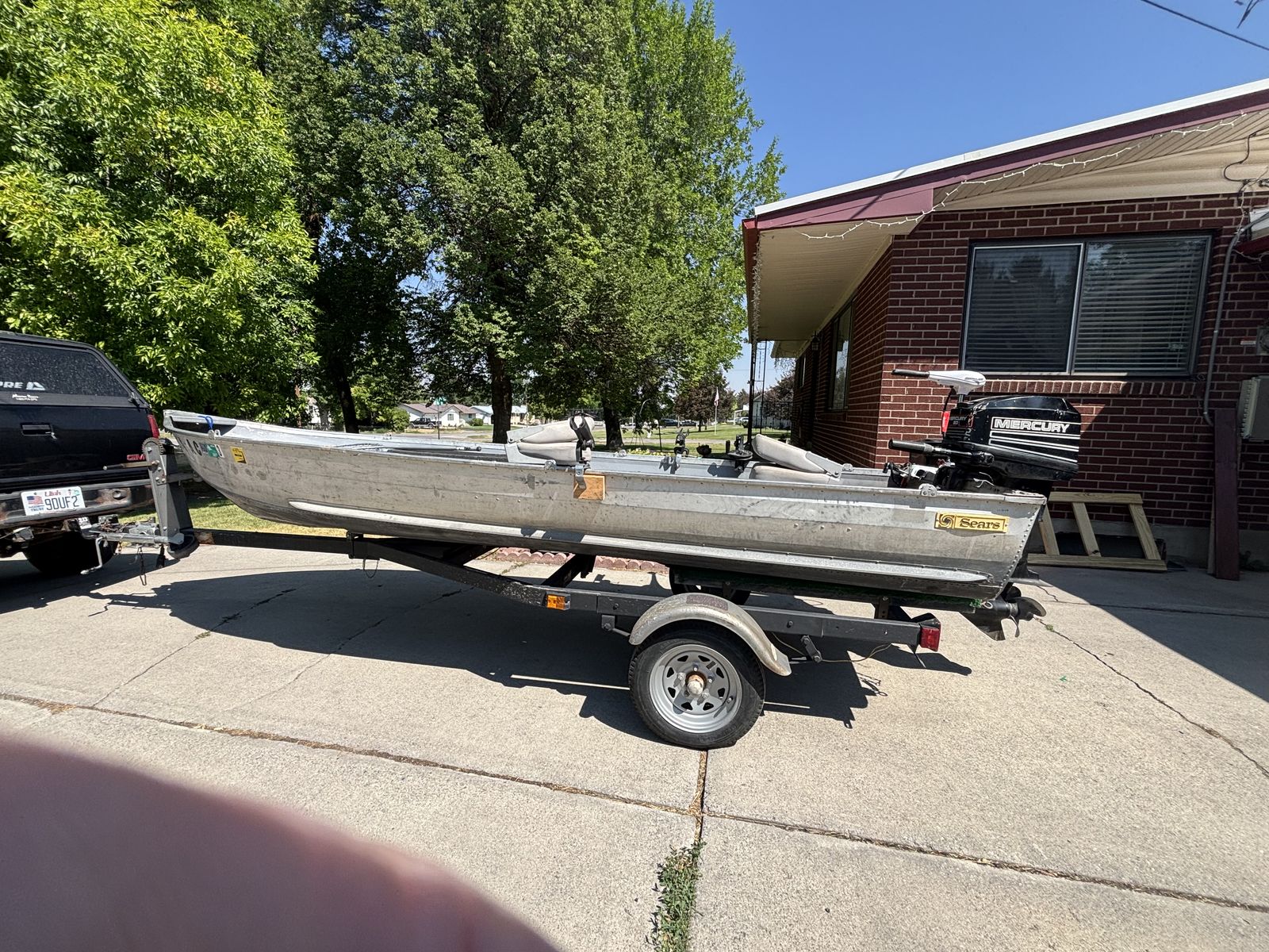 16ft Sears Aluminum boat