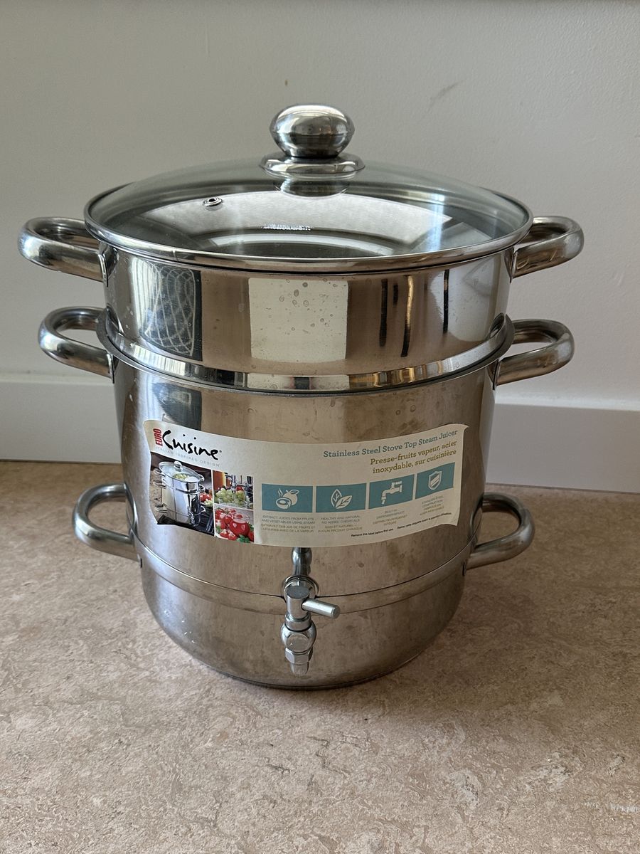 Stainless steel Canning Steamer & Juicer