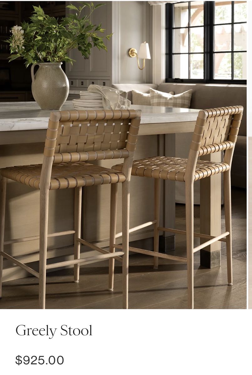 (4) McGee and Co Greely Stool/ Counter Barstool