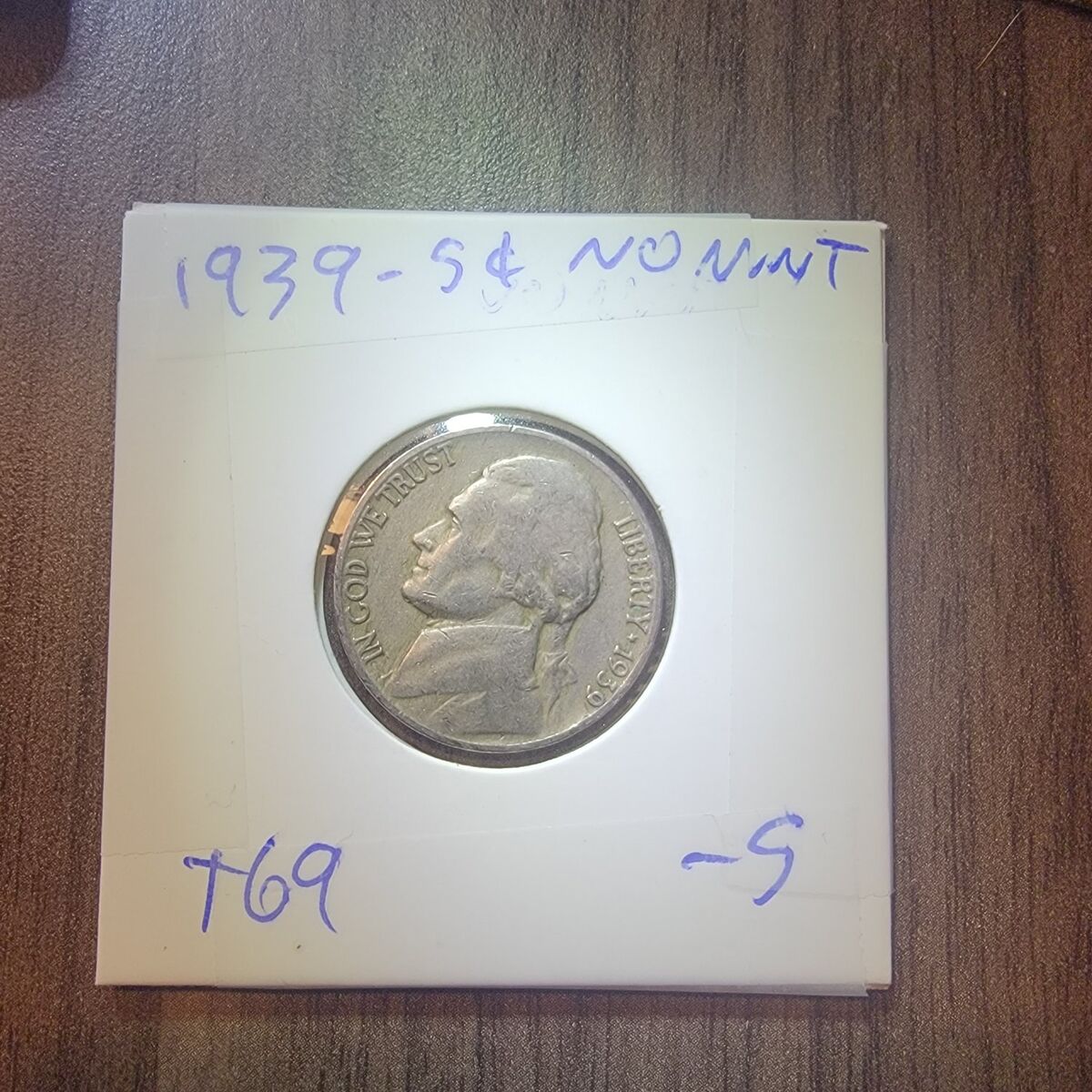 1939 nickel.