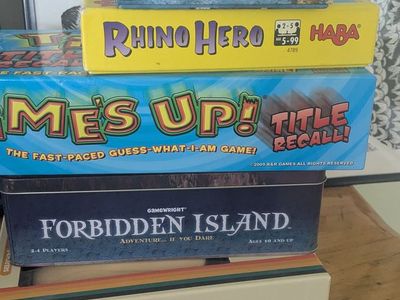 A bundle of decent family board games