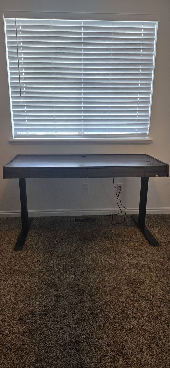 Motorized Adjustable Standing Desk from Ashley Furniture