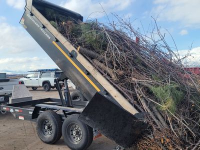 7'x14' Dump Trailer for Rent