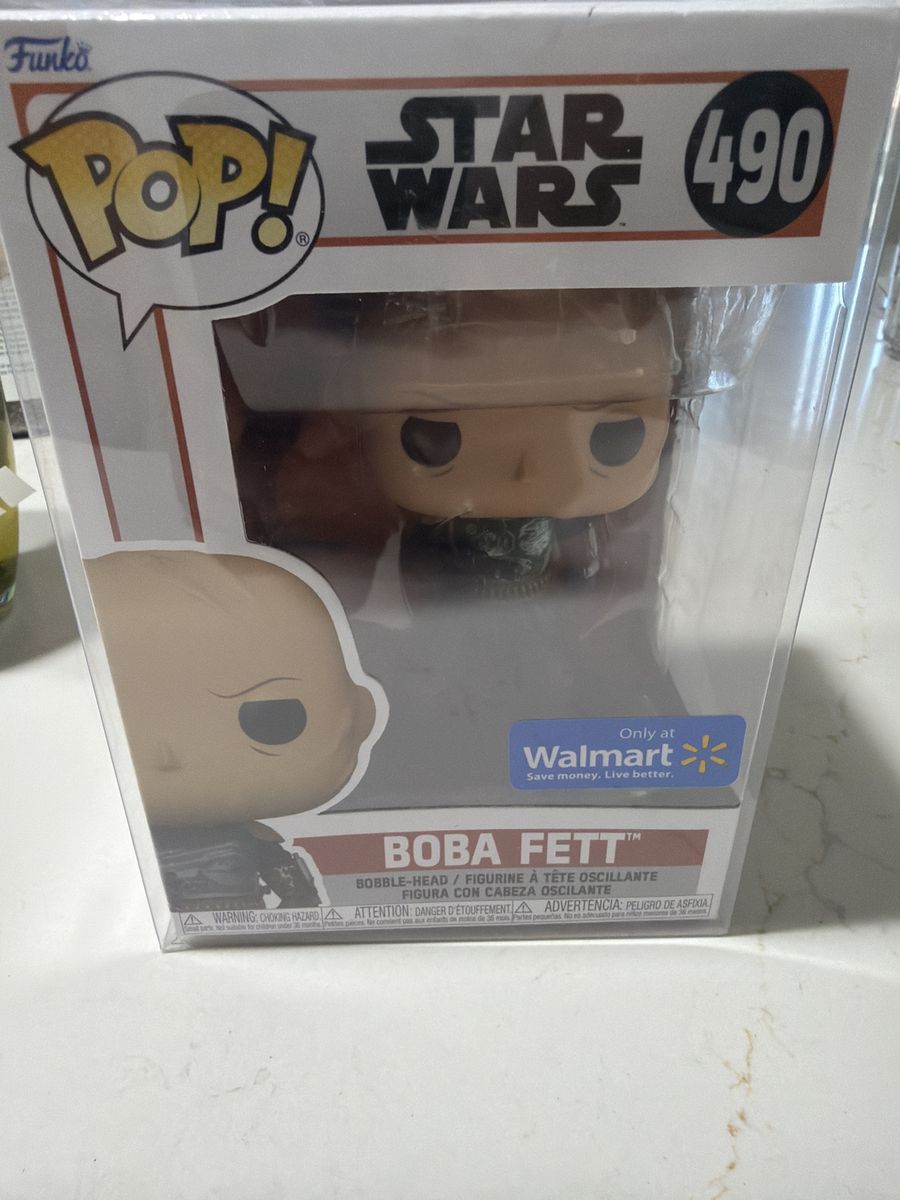 Funko Pop! Star Wars Boba Fett #490 Walmart Exclusive Bobble-Head