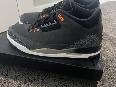 Jordan 3 Retro Fear Men’s Size 11.5 New
