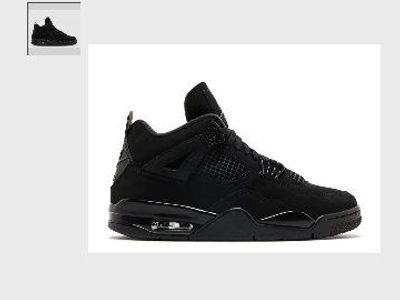 Air Jordan 4 Retro 'Black Cat' Size 9.5