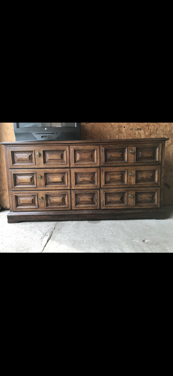 1970s Drexel 6 drawer dresser