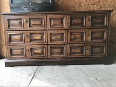 1970s Drexel 6 drawer dresser