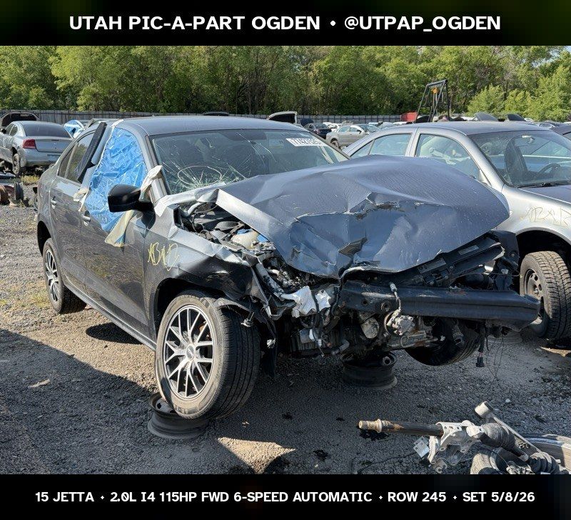 2015 Volkswagen Jetta Mk6 Parts - UTPAP Ogden
