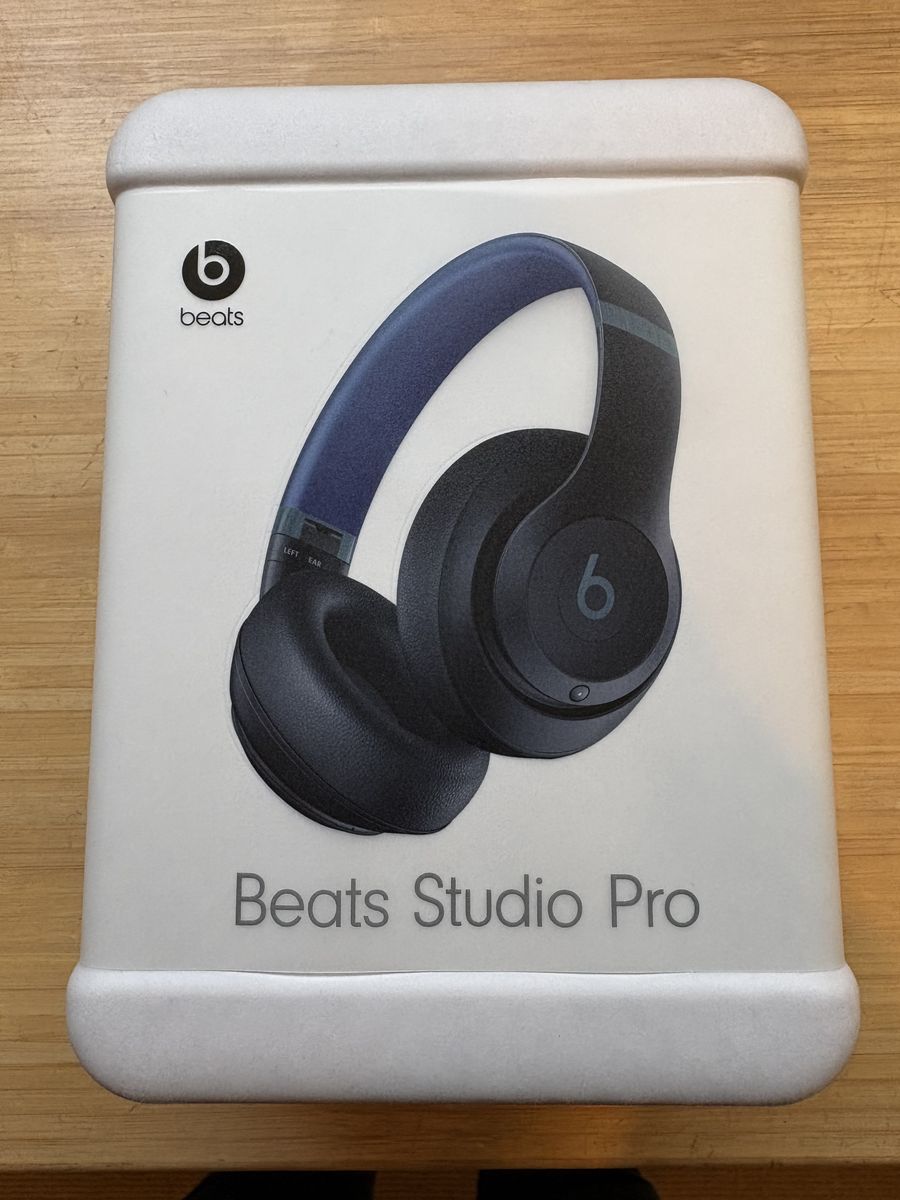 Beats Studio Pro Navy headphones - brand new in box