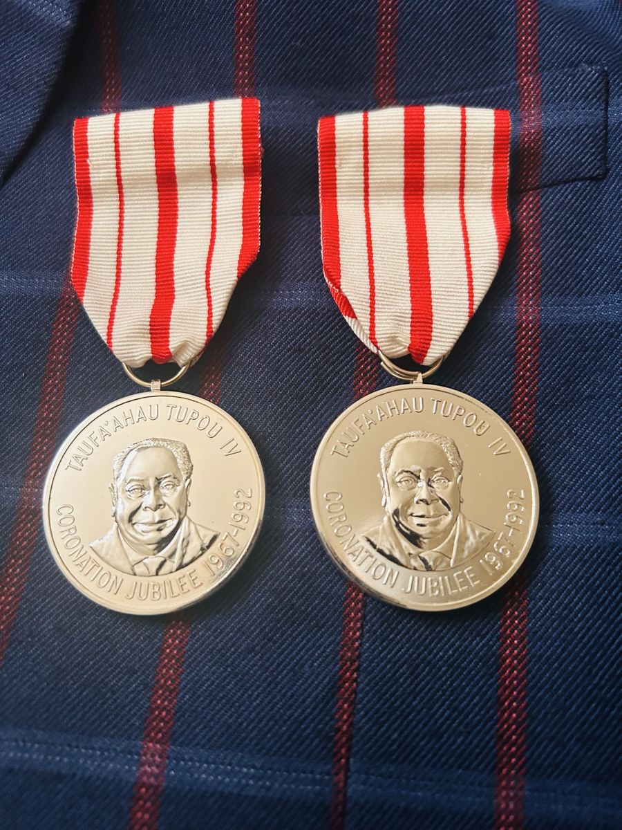 Tonga/Tongan KING TUPOU IV Jubilee Medals