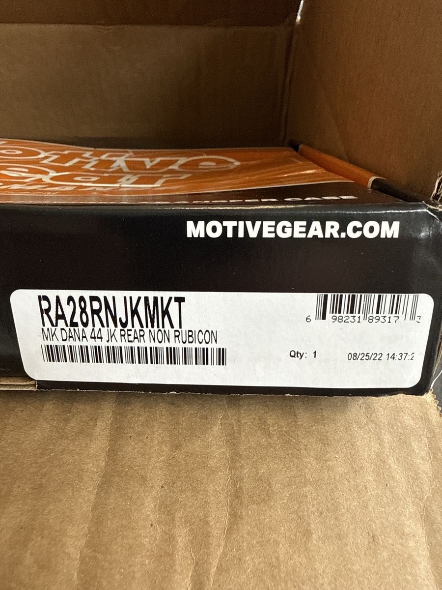 Motive Gear RA28RNJKMKT Dana 44 Rear Bearing Kit for Jeep JK Non-Rubicon