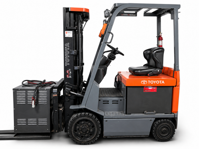 Toyota 7FBCU25 Electric Forklift – 36V – Side Shift – Charger Included