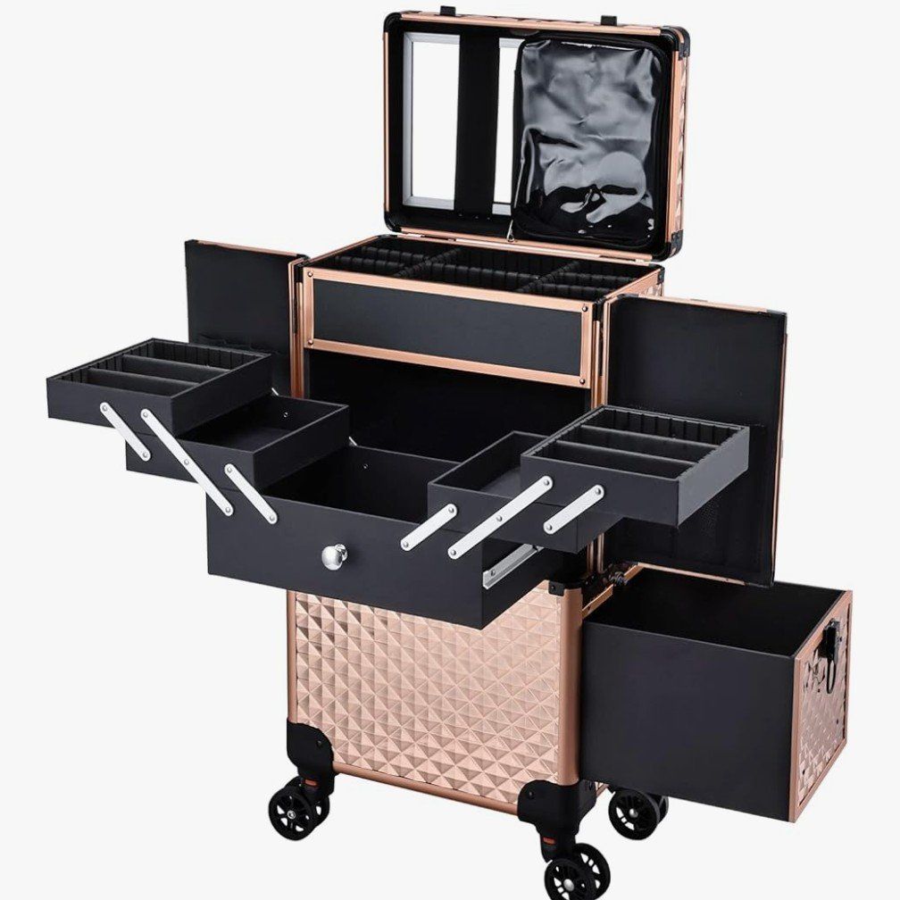 New Professional Makeup Hairstylist Travel Case
