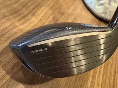 Like new TaylorMade Qi35 3-wood. Stiff.