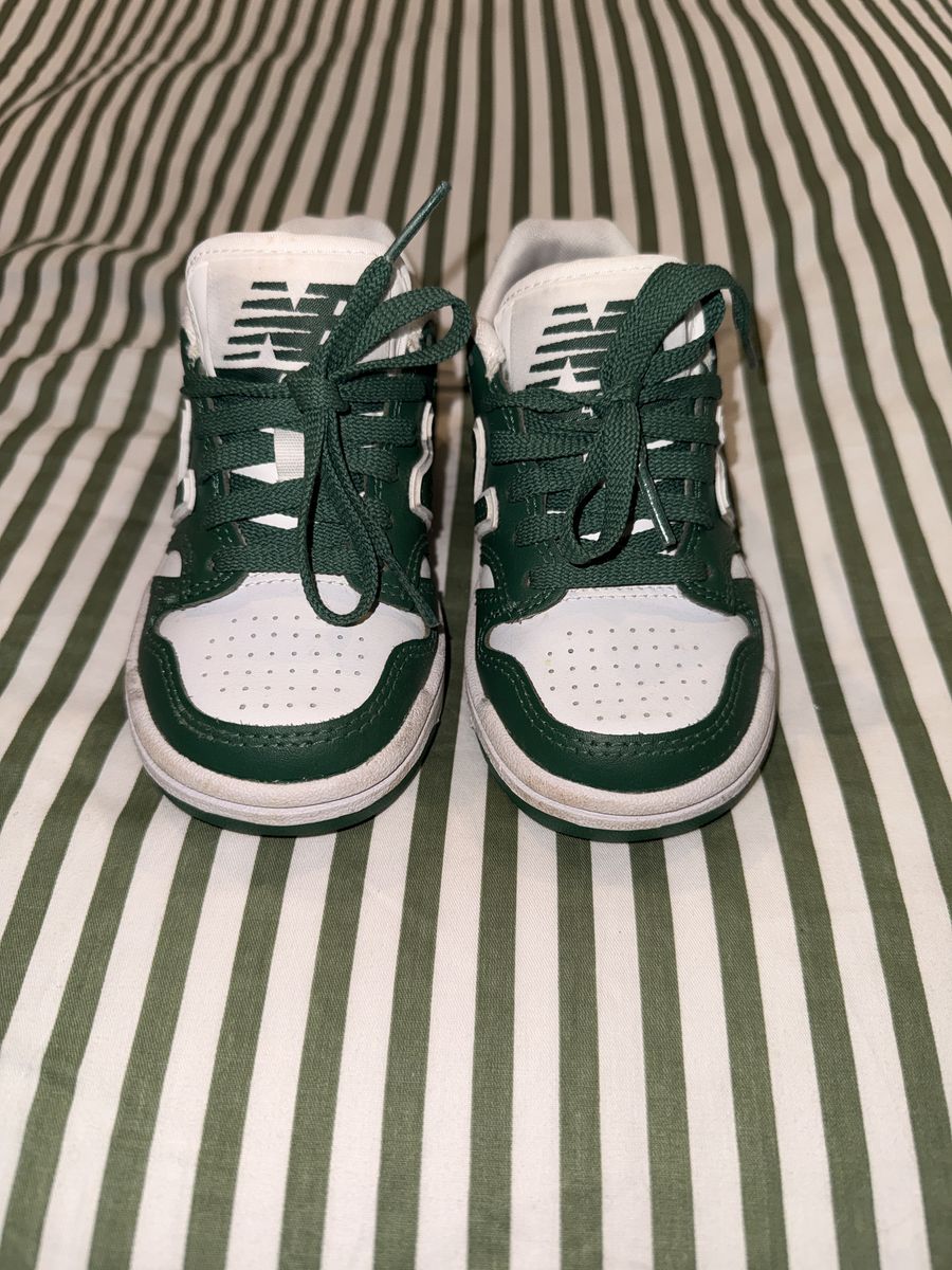 New Balance 480 Wide Team Forest Green / White