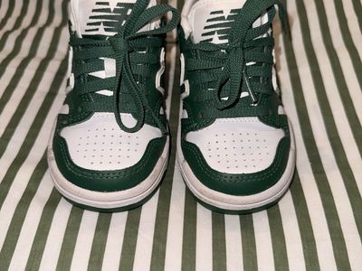 New Balance 480 Wide Team Forest Green / White