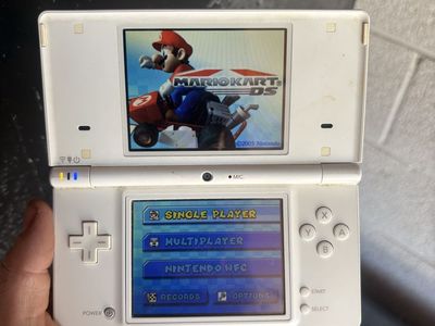 White Nintendo DSi Handheld Console-Japanese
