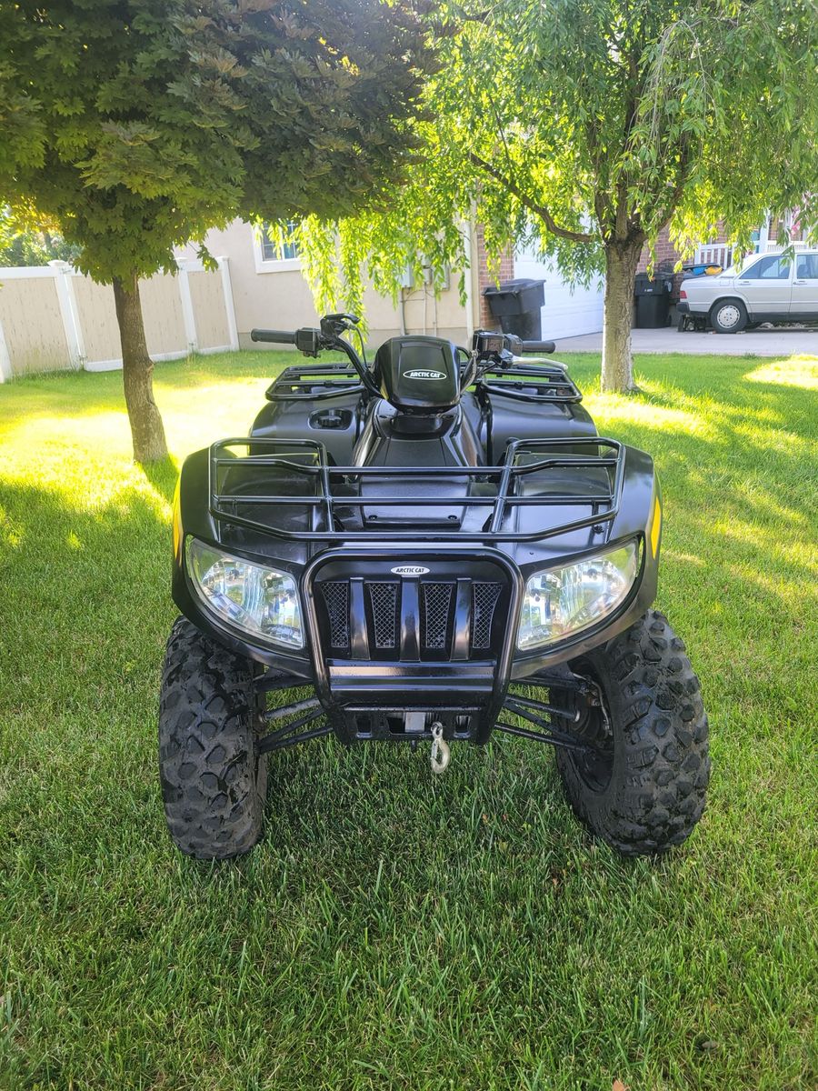 2018 Arctic Cat VLX 700 ATV - 700cc, 4WD, Winch, Snow Plow Included