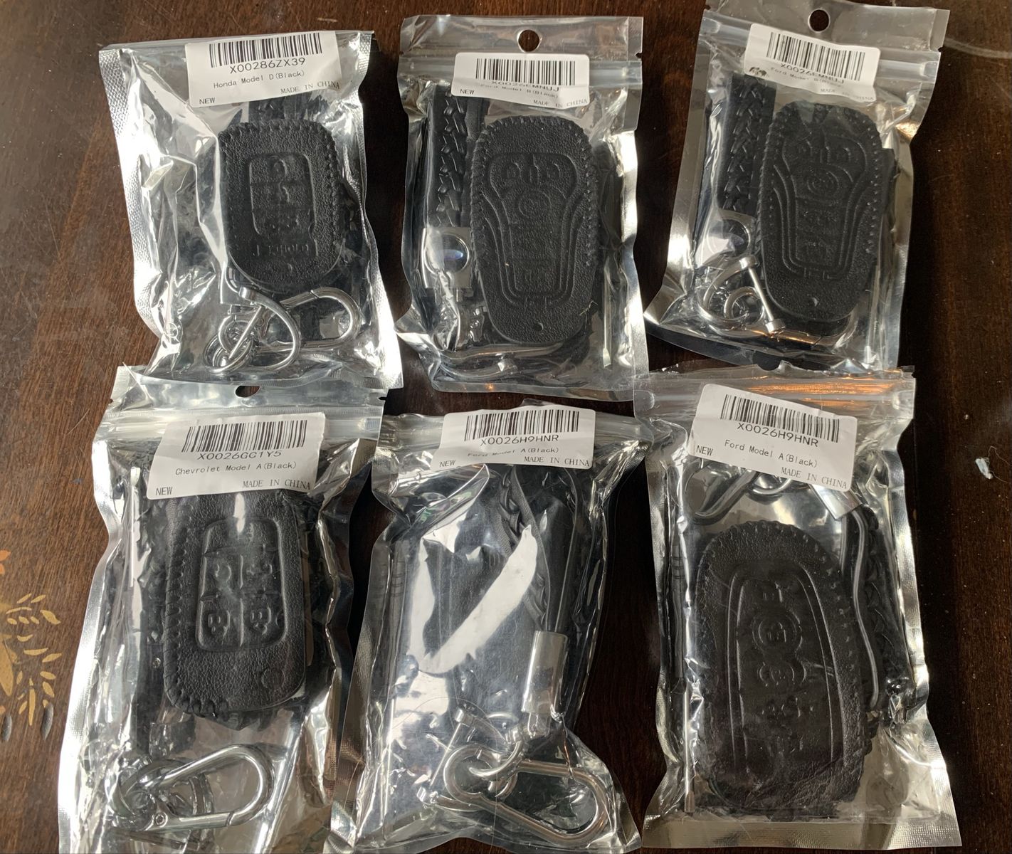 Ford, Honda And Chevrolet Key Fobs  And Keychains