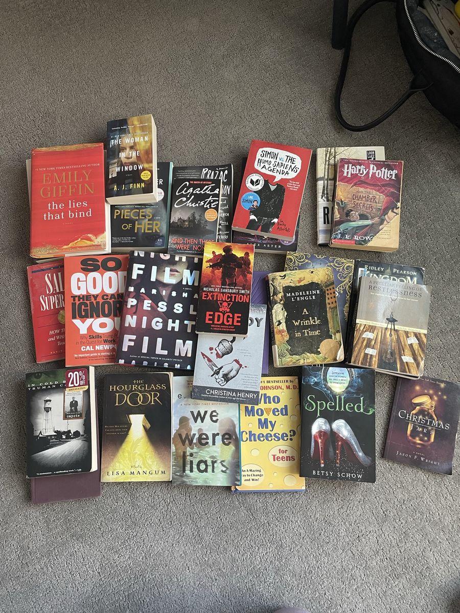 30+ books