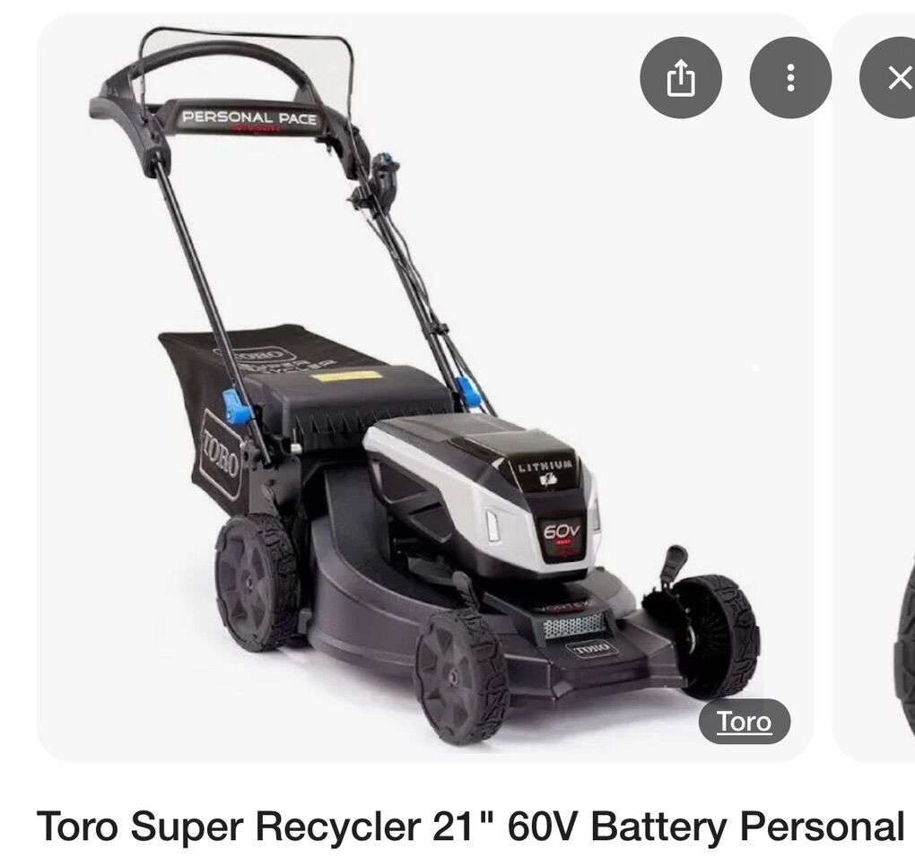 New Toro Super Recycler Lawn Mower