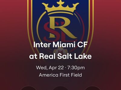 Inter Miami CF & Real, Apr 22, 2026