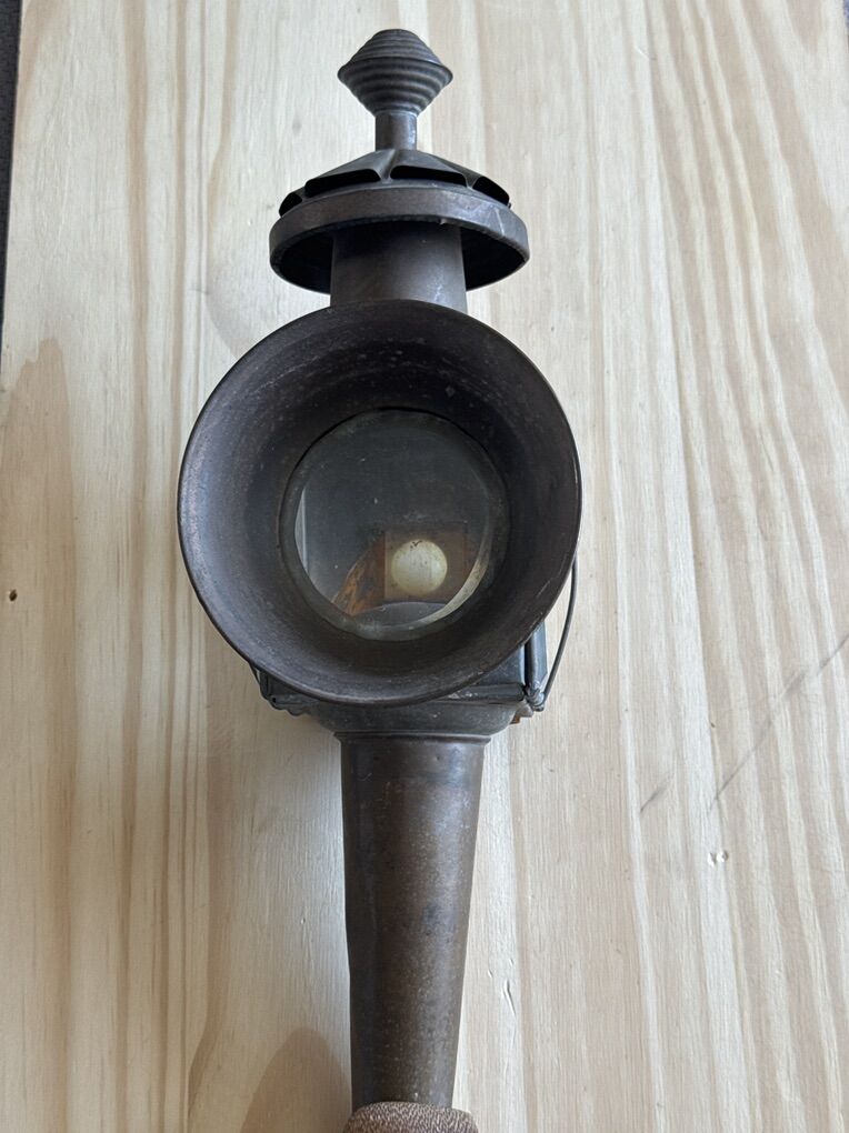 Antique Traditional Brass Carriage Lantern Oil $22