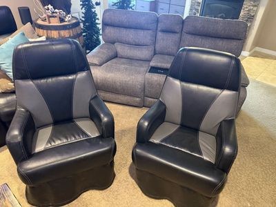 Rv toy hauler trailer rocking chair