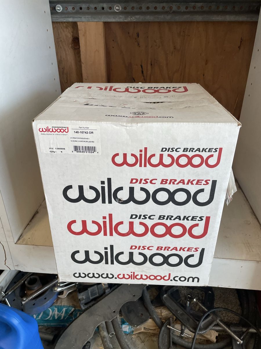 Wilwood brakes mustang 2