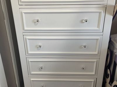 White Wood Dresser