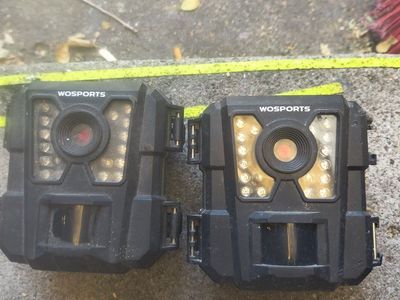 Wosports Mini Trail Cameras (2-Pack) - Compact & Covert Wildlife Monitoring