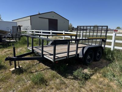 12 foot Big Bubbas Utility trailer. Double axle.