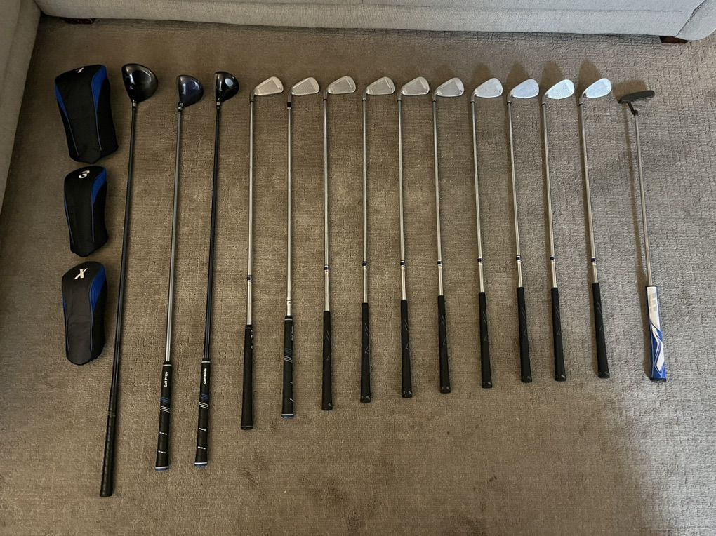 Complete Set of Cobra and Callaway Golf Clubs
