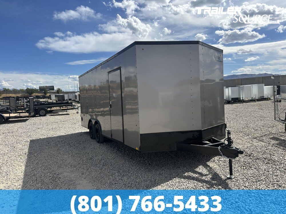 8.5x20 Look ST DLX Enclosed Cargo Trailer - 7'0" Interior - 7K GVWR Black Out Package
