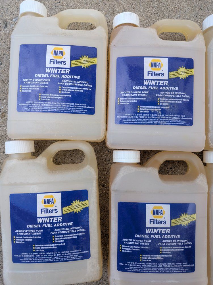 10 NAPA Winter Diesel Fuel Additive - 32 fl oz Jugs (30$ price for 10)
