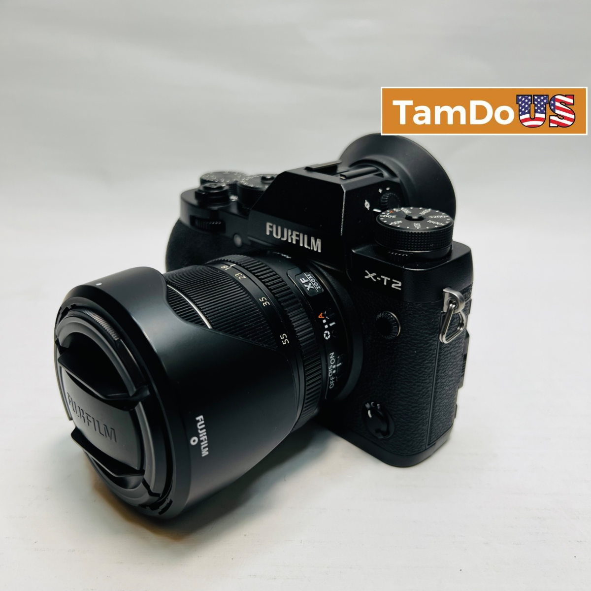Fujifilm X-T2 24.3MP Mirrorless Digital Camera with XF 18-55mm f/2.8-4 R LM OIS