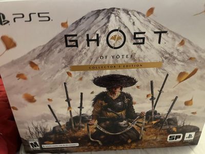 Ghost of Tsushima Collector's Edition - Unopened, w/ Sakai Mask & Map (no game code)