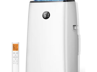 14000 BTU Portable Air Conditioner for Large Room up to 700 Sq. Ft, 3-in-1 Self-Evaporating AC unit