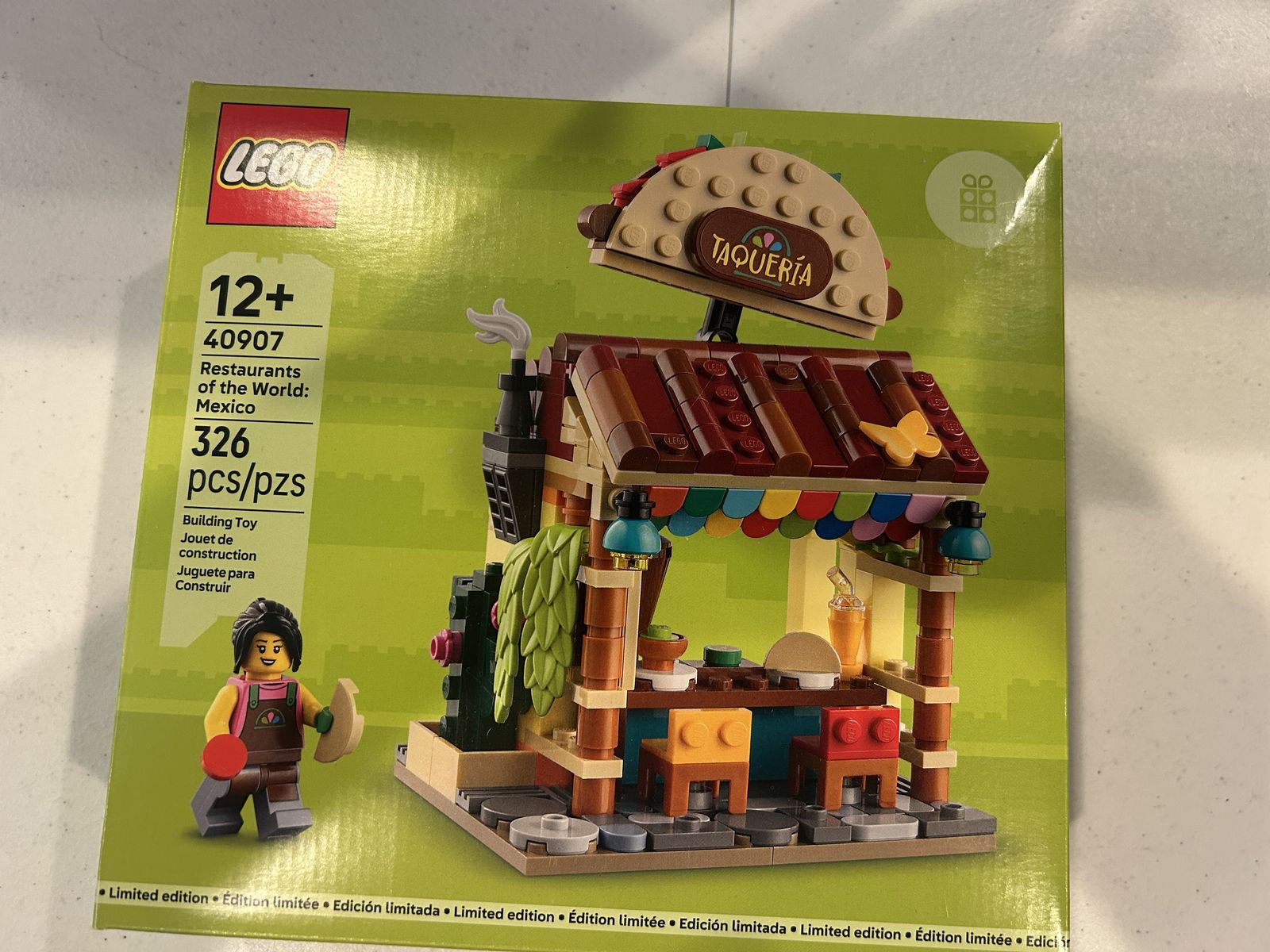 LEGO 40907 Restaurants of the World Mexico Taqueria 326 Pcs New