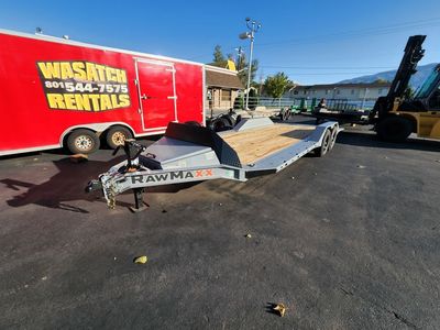 2026 RawMaxx 20' SLX 14K Car Hauler Flatbed Traile