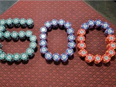 Paulson World Top Hat and Cane Poker Chip Set 500 Chips.