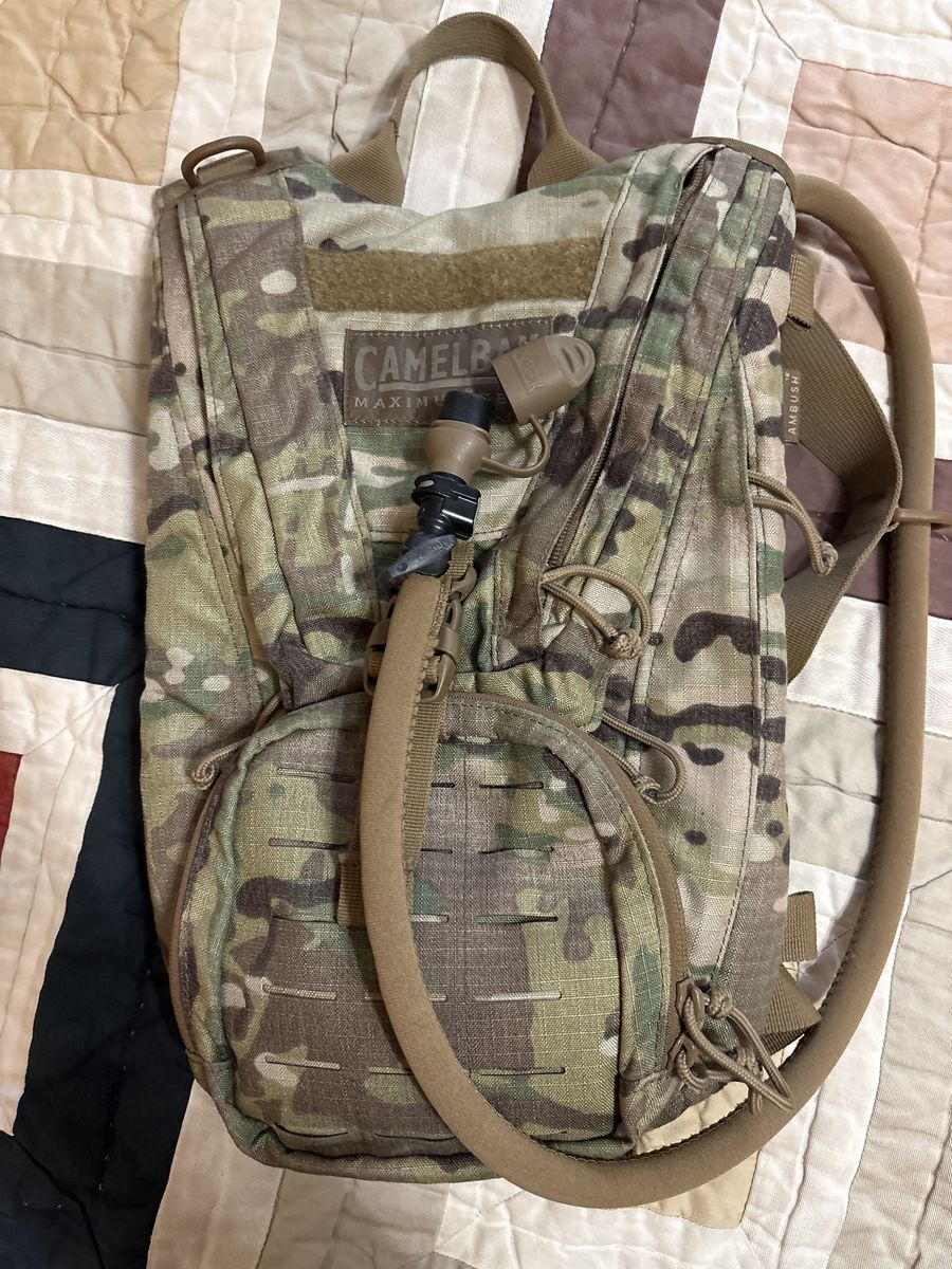 Perfect!  Camelbak Multicam M.U.L.E. Hydration Pack with 3L Mil Spec Crux