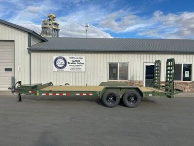 2026 Load Trail CB 83x20' Tandem Equipment Trailer Standup Ramps 14K