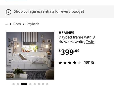 IKEA Hemnes Day Bed Twin in Excellent shape