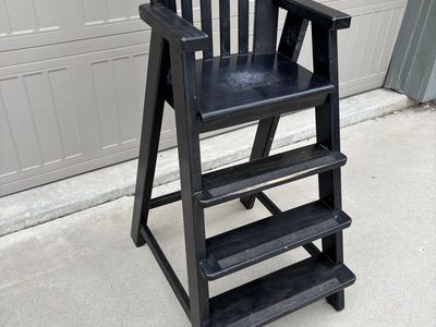 Handmade Counter Height Toddler Chair
