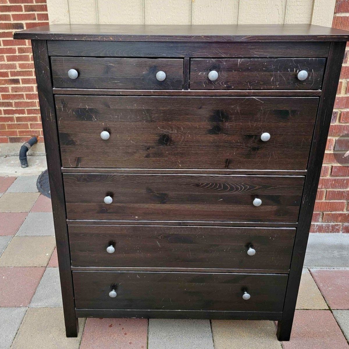 IKEA HEMNES Tall 6 Drawer Dresser